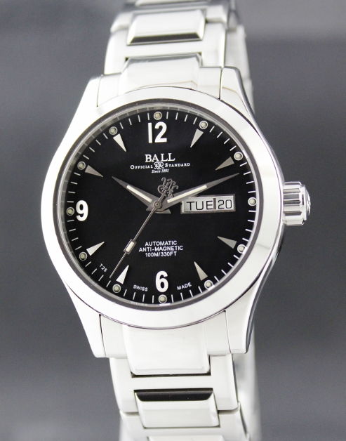 (image for) BALL ENGINEER II OHIO DAY-DATE BLACK - NM1020CS5JBK